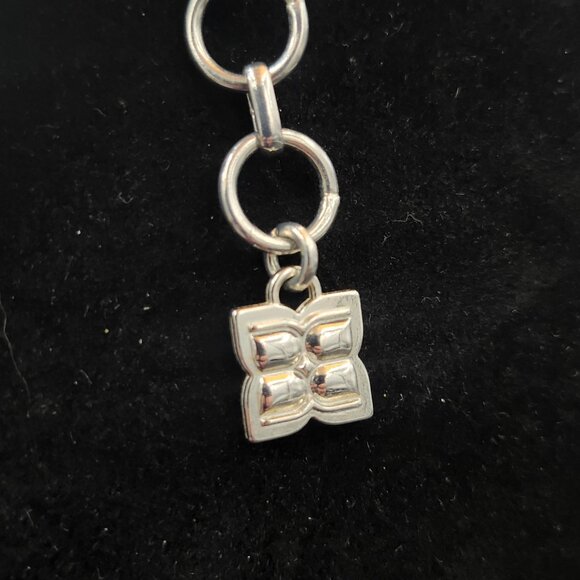 BCBG Max Azria Silver-tone Multi-chain Statement Collar Necklace. - Picture 5 of 8